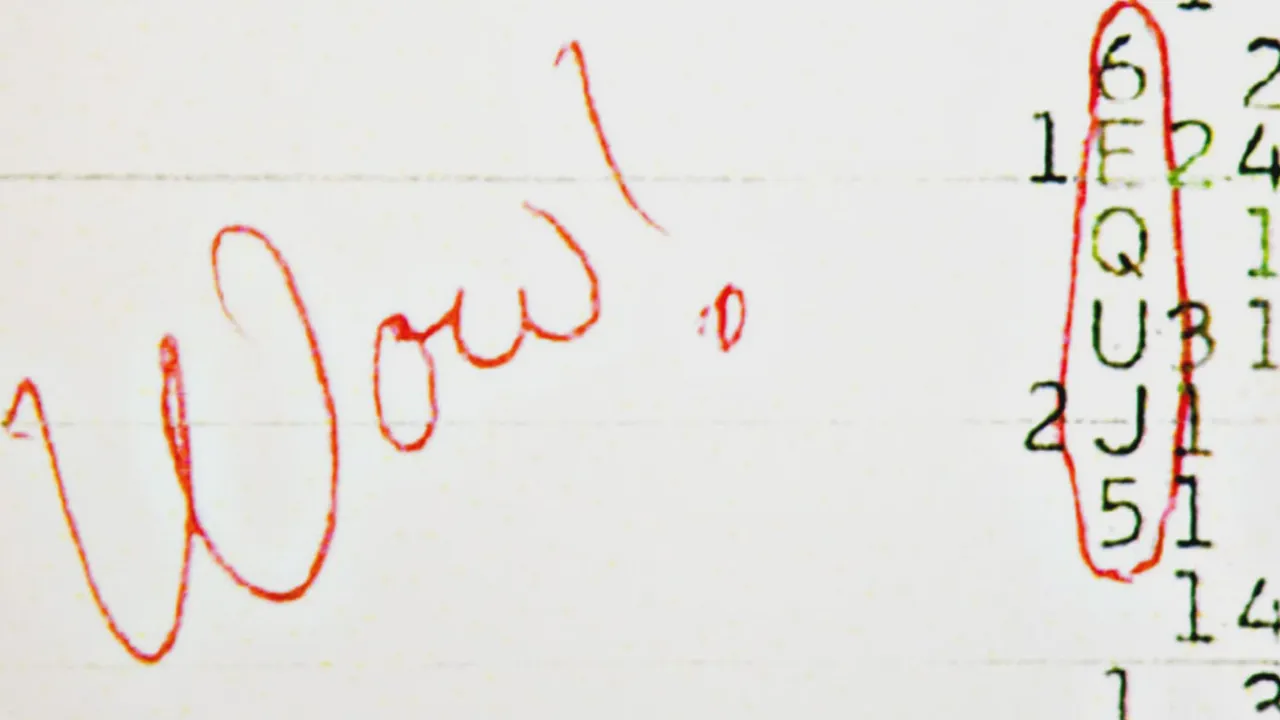 A Hűha-jel (angolul Wow! signal)