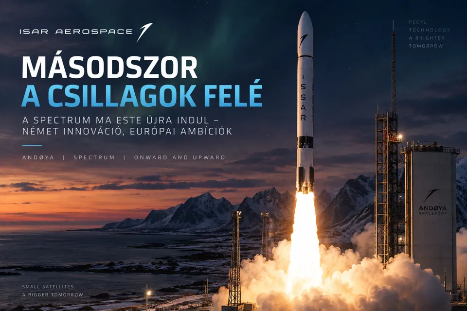 Az Isar vállalat Spectrum rakétájának 2. tesztrepülése